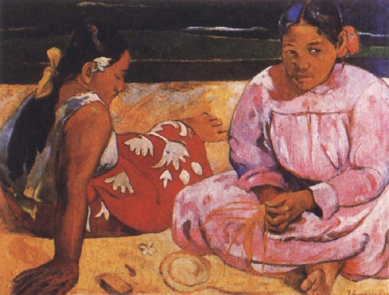 Paul Gauguin Tahitian Women France oil painting art